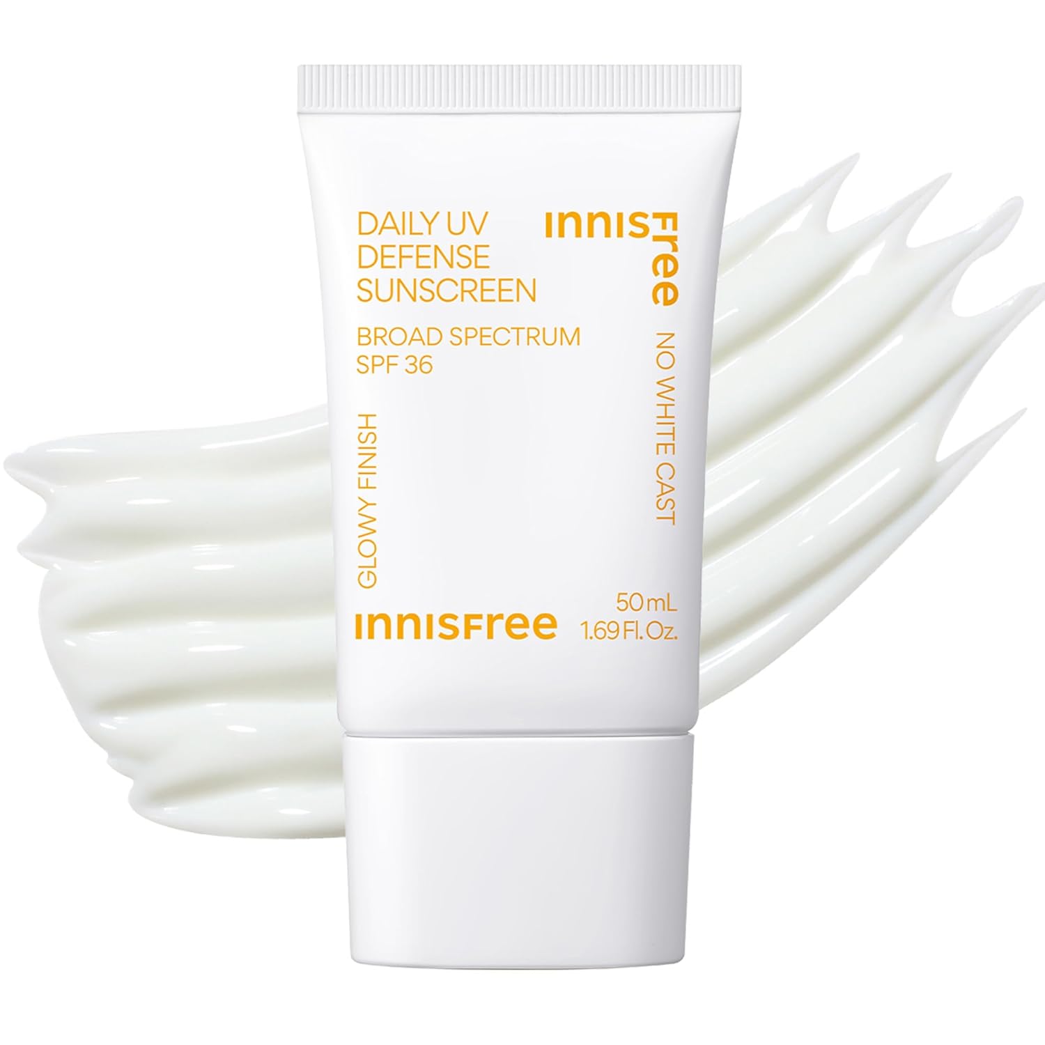 Daily UV Defense Sunscreen Broad Spectrum SPF 36 – Invisible Korean Sunscreen for Face | No White Cast