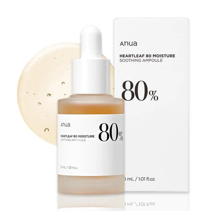 Anua Heartleaf 77% Skin Care Set Moisturizing Toner, Makeup Remover & Essence Packed with 77% Heartleaf for smoother, hydrated skin and reduced fine lines.