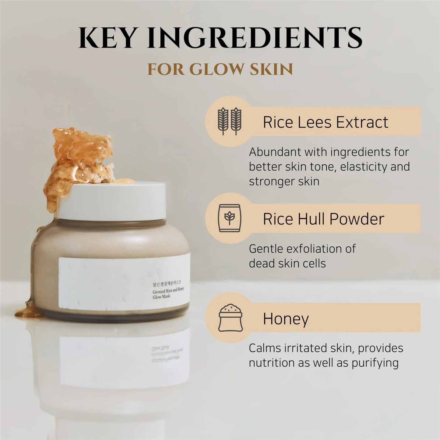 Rice & Glow Pore Sebum Care - Korean Skin Care for Dry, Sensitive Skin (150ml)